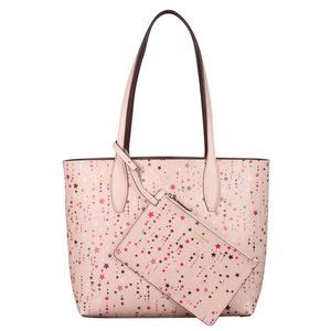 Kate Spade Small Twinkle Reversible Tote with Wristlet in Pink